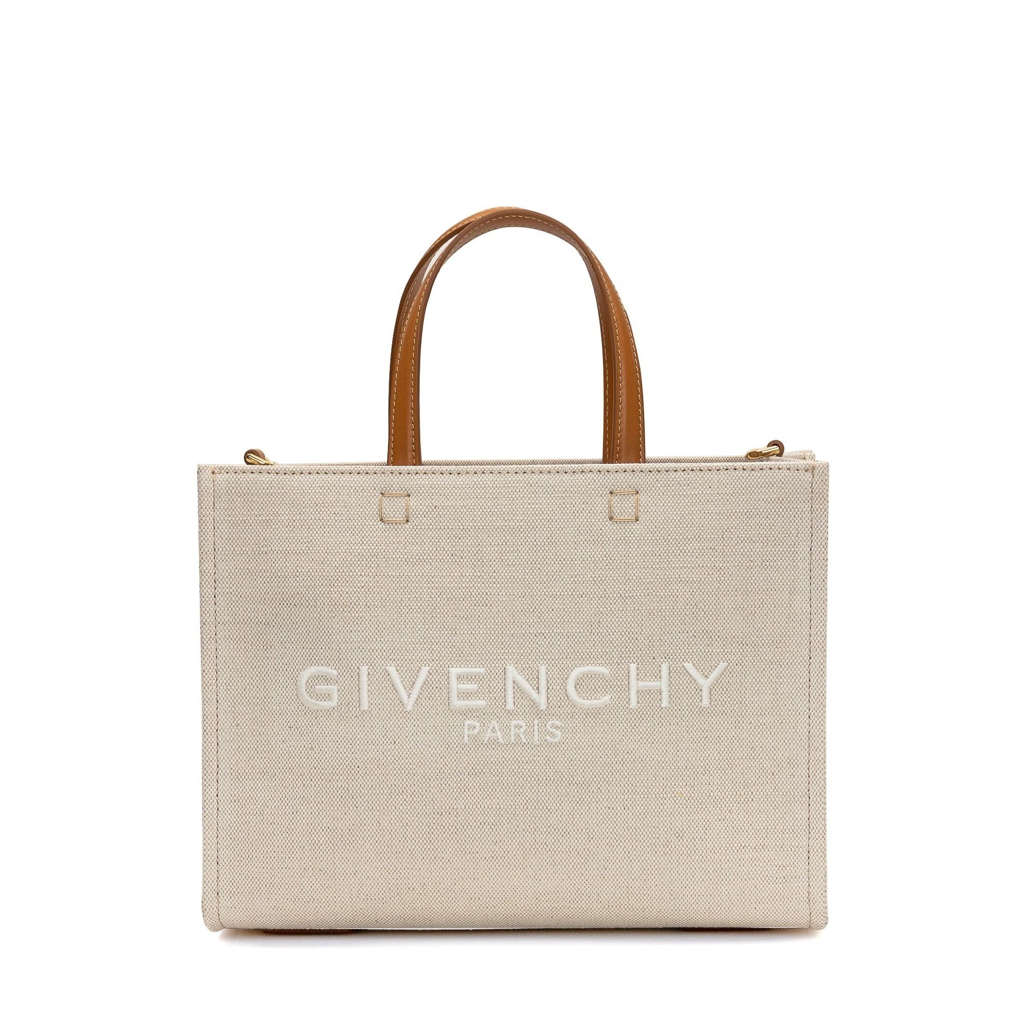 Givenchy Canvas Tote Bag Natural Beige